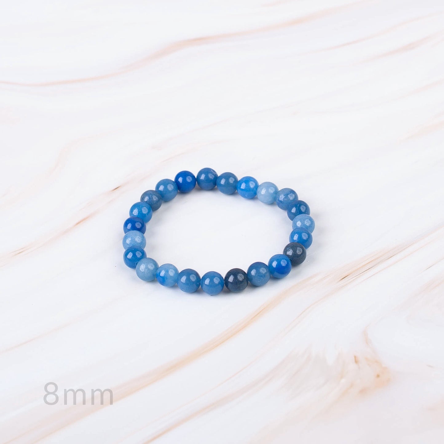 Blue Aventurine Beaded Bracelet