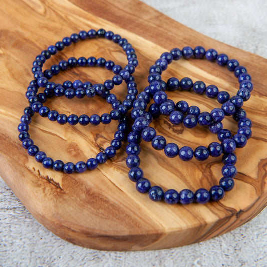 Charoite Beaded Bracelet