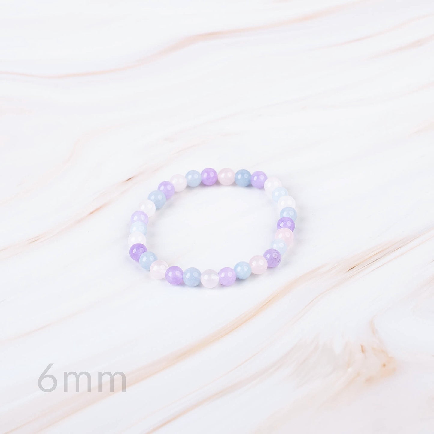 Dream Trio Amethyst Beaded Bracelet