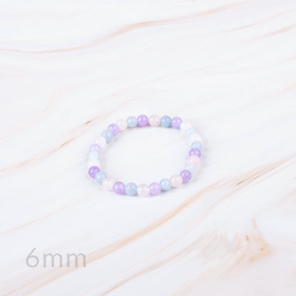 Dream Trio Amethyst Beaded Bracelet